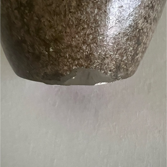 Blue and Brown Glaze Pottery Vase - Picture 6 of 14